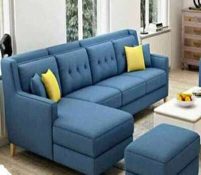 L Shape Sofa Set For Living Room Navy